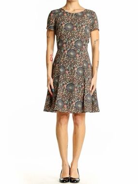 JCrew Short-sleeve flutter dress | size 2